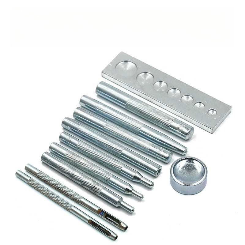 Rivet Setter Tool - 11 Parçalı Çıtçıt Perçin Düğme Montaj