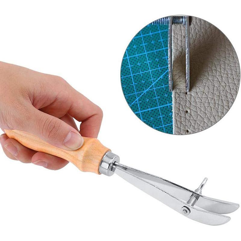 *Ayarlanabilir Deri Kenar Oyma - Groover Stitching Tool incelemesi ve fiyatı