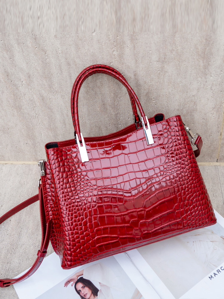 Aidrani Kadın Timsah Desenli O - Leatherwork Designs incelemesi ve fiyatı
