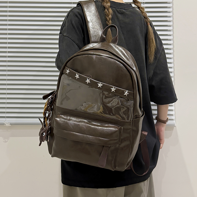 Kadın ve Erkekler İçin PU Deri - Leather Work Rucksack Mens incelemesi ve fiyatı