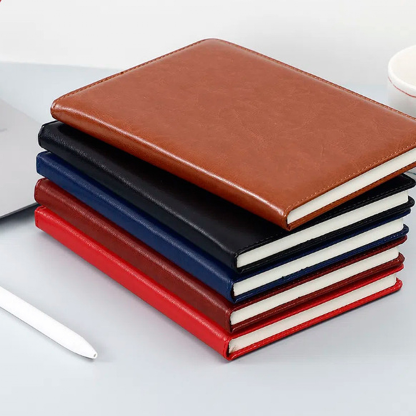 Çiçek Desenli PU Deri Günlük,  - Leather Work Diary Covers incelemesi ve fiyatı